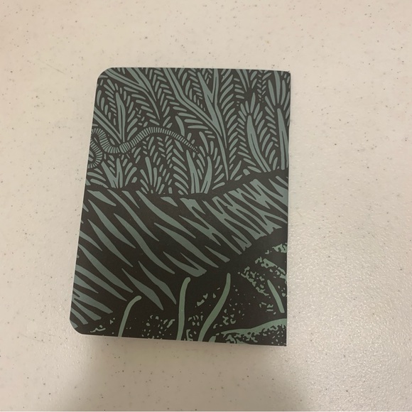 Fjällräven Kånken Black and Green Pencil Case with Notebook - Picture 6 of 7